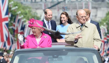 William, Kate and Harry Join the Queen for Her Birthday Street Party