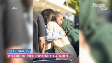 Kendall Jenner and Childhood Pal Jaden Smith Grab Brunch — and Share Sweet Hug