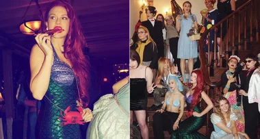 How many celebs can you spot at Taylor Swift’s dress up New Year’s Eve party?