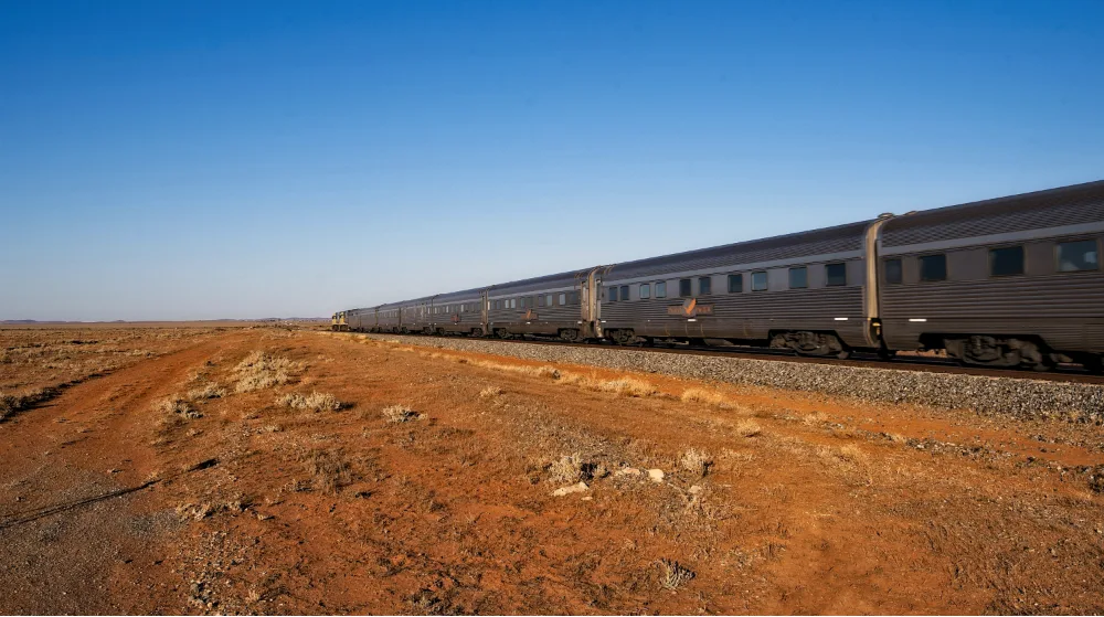 Indian Pacific landscape