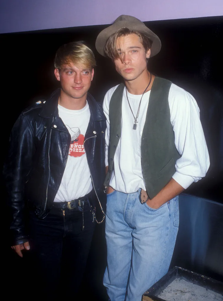 OK, they're not stone washed but even Brad Pitt looked questionable in the 80s