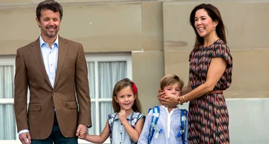 Princess Mary gets behind the camera releasing birthday photos of her twins Prince Vincent and Princess Josephine