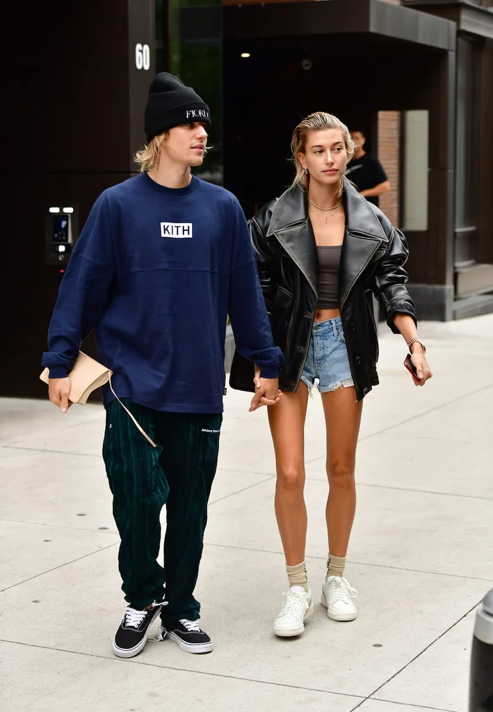 Hailey Baldwin and Justin Bieber