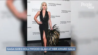 Girls’ Night Out! Lady Gaga and Her Mum Get Glam for the National Board of Review Awards