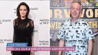 Angelina Jolie (and Some of the Kids!) Make a Surprise Appearance at the Survivor Finale