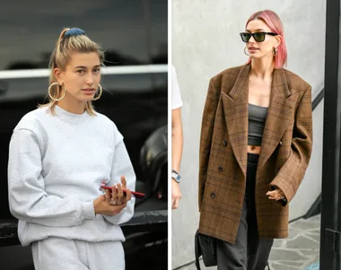 Hailey Bieber dyes her hair pink!