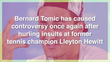 Bernard Tomic unleashes astonishing rant at Lleyton Hewitt