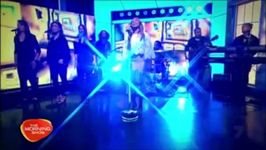 Jess Mauboy performs Listen to the Music
