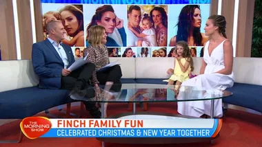 Rachael Finch celebrates six year wedding anniversary
