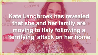 Kate Langbroek reveals she is moving to Italy with her family after a ‘terrifying’ attack