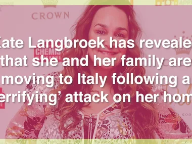 Kate Langbroek reveals she is moving to Italy with her family after a ‘terrifying’ attack