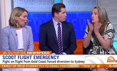 Gretel Killeen dropped a HUGE F-Bomb on Sunrise