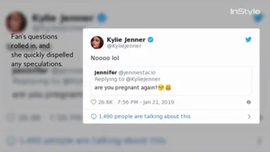 Kylie Jenner Just Responded to Rumours That She’s Pregnant with Her Second Child