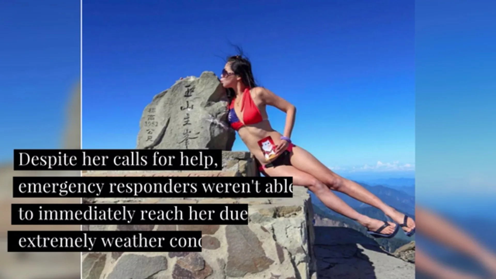 Woman Known as the ‘Bikini Climber’ Freezes to Death