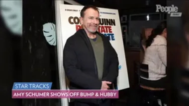 Mum-to-Be Amy Schumer Hits the Red Carpet and Shows Off Her Bump with Husband Chris Fischer