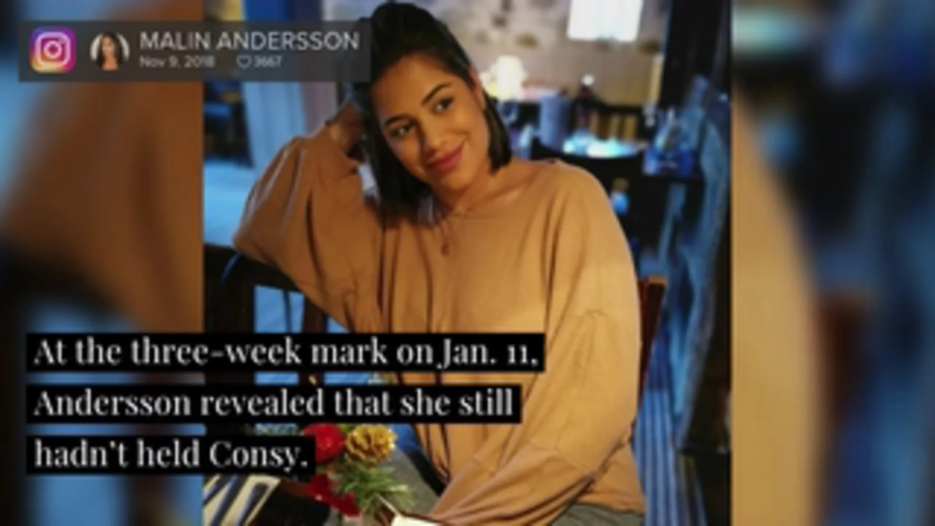 Love Island’s Malin Andersson Shares Devastating News