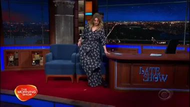 Drew Barrymore shows off secret skill on The Late Show
