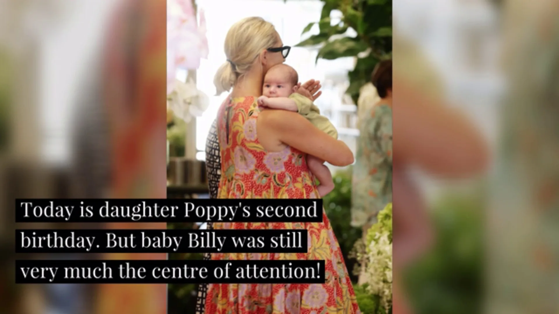 Phoebe Burgess is smiling again