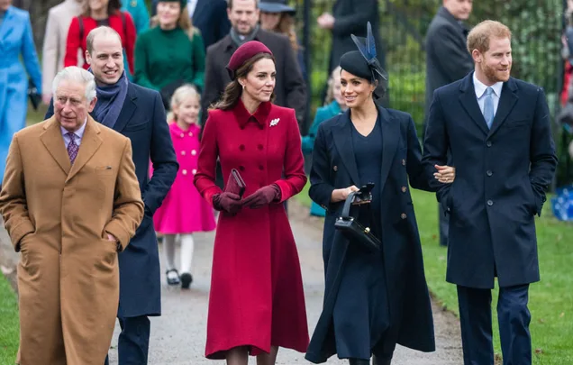 Royals at christmas