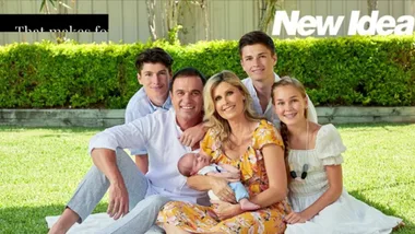Shannon Noll shows off new son
