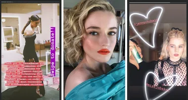 What celebs posted on Instagram before the SAG awards