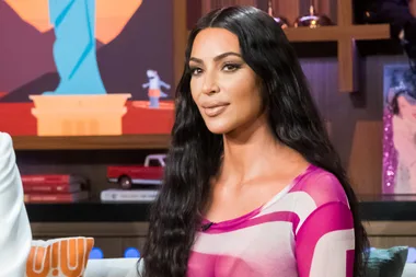 Kim Kardashian Poses in Underwear