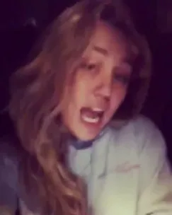 Miley Cyrus singing Lindsay Lohan’s ‘Rumours’