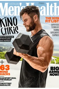 Chris Hemsworth looks like a Greek God on Men’s Health