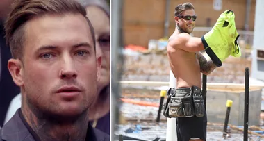 EXCLUSIVE PHOTOS: MAFS hot brother Rhyce Power is back at work – with his shirt off