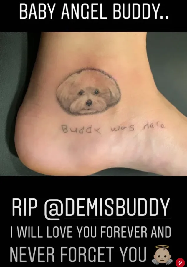 Demi Lovato tattoo