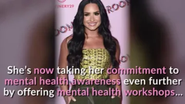 Demi Lovato is providing free therapy for fans on her upcoming tour