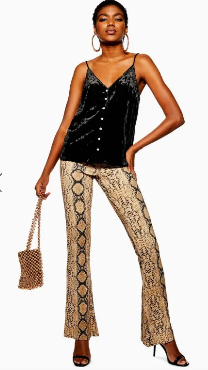 snakeskin pants