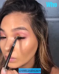 Valentine’s Day Makeup: Ashley Graham’s pink beauty look
