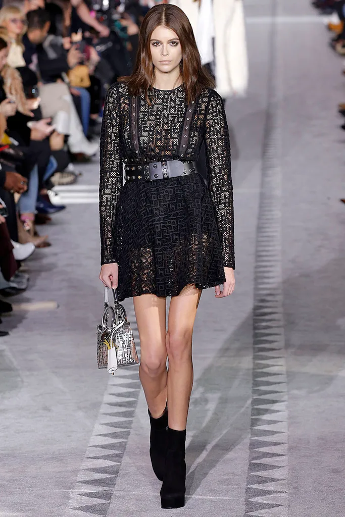 Kai Gerber Longchamp runway 2019