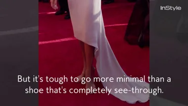 Celine Dion Wore Lucite Shoes in 1999 — Long Before the Kardashians Made Them Cool