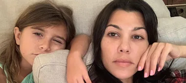 Kourtney Kardashian gives 6 year old daughter a grown up haircut