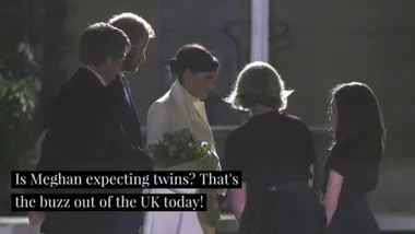 Meghan Markle expecting twins