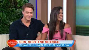 Home and Away’s Tim Franklin and Sarah Roberts dish on 2019 season