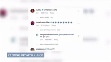 Chloe and Jordyn drama just beginning