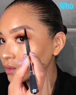 Makeup tutorial: Kendall Jenner’s orange eyeshadow