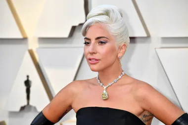 Lady Gaga Shines at Oscars in $30 Million Tiffany Yellow Diamond Once Worn by Audrey Hepburn