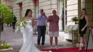 Actual footage of Jonathan Banks appearing on MAFS