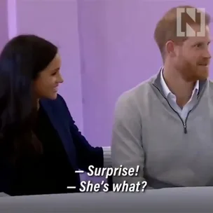 WATCH: Prince Harry acts shocked while being congratulated on Meghan Markle’s pregnancy