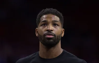 Tristan Thompson has been spotted on a date already
