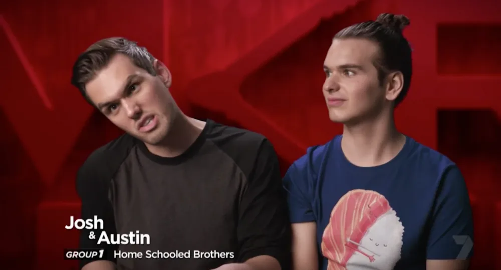 Josh and Austin