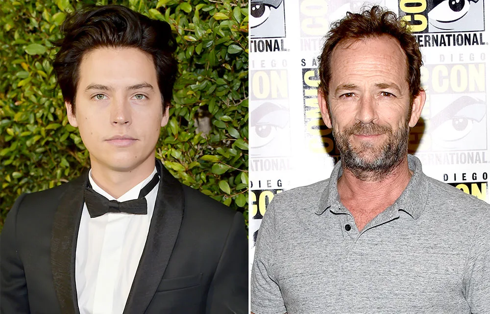 WATCH: Cole Sprouse chokes up talking about Luke Perry in new interview