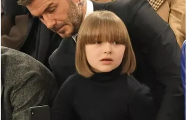 Harper Beckham makes her screen debut