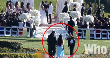 WATCH: Kim Kardashian and Kanye West arriving late to Chance The Rapper’s wedding
