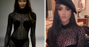Kim Kardashian brings back iconic ‘90s runway looks