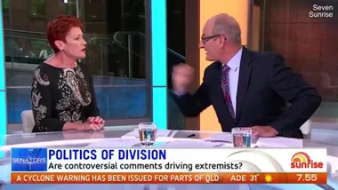 David Koch explodes in a fiery interview with Pauline Hanson